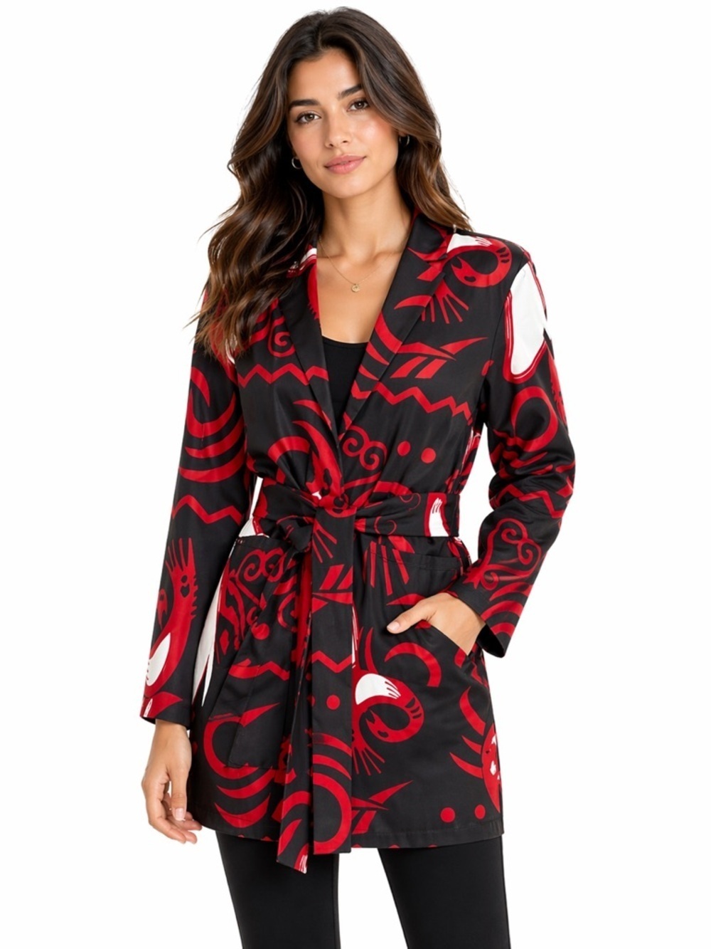 NWT Reebok GE4170 Unisex By Pyer Moss Allover Print Sankofa Duster jacket S